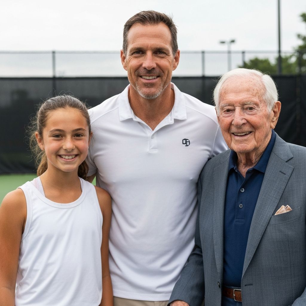 With Nick Bollettieri - Tennis Legend